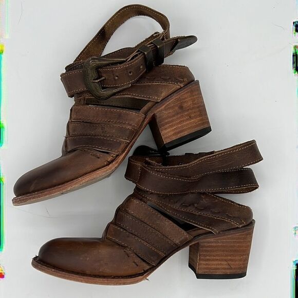 Freebird By Steven Lucky Mules Size 6 Brown - Picture 7 of 13